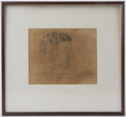 PENCIL DRAWINGS: A group of framed original pencil drawings, all dated and titled: "Last Horse Show, Feb.25th 1886"; "June 8th 1919, Kantara"; "Mya, Nice 1932", various sizes. (3 items). - 3