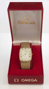 OMEGA "De Ville" gent's dress watch with quartz movement, in original box