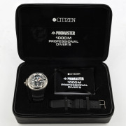 CITIZEN "PROMASTER" 1000m Professional Diver's wristwatch in original box with booklet, ​6cm wide