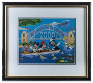 WALT DISNEY "Welcome To Australia" special limited edition of 1000 with COA, circa 2000, 31 x 38cm