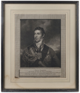 WILLIAM SKELTON (Engraver), Field Marshall Arthur Duke of Wellington..., 1814, engraving based on the painting by Sir William Beechey, R.A.,46 x 35.5cm. Also, a later portrait engraved by James Scott, based on a painting by John Lilley; a colour lithograp