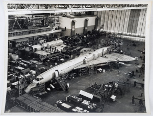 CONCORDE: A duplicated range of 1966-71 original photographs from Rolls Royce (re the Olympus 593 Mk 602 engine), the pilots, the final assembly of the 2nd and 4th Concorde production aircraft at BAC's Filton, Bristol factory, the 1st and 3rd Concorde pro