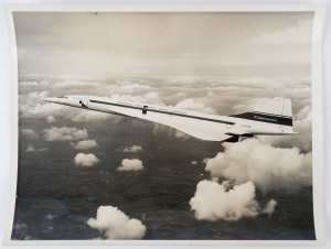 CONCORDE: A duplicated range of original photographs comprising "Concorde 01, the first pre-production aircraft, on a test flight from its base at Fairford, Gloucestershire, England" (4); "Concorde 002 over England on a test flight from its base at Fairfo
