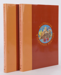 "Australia's Wilderness Heritage" by Meier, Figgis & Mosley (1988), in two volumes, both 400pp hardbound with dustjackets, lavishly illustrated; almost as new.
