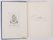 HILLARY, Edmund High Adventure (signed), [London, Hodder & Stoughton] 1955, 1st edition; original blue cloth binding; signed by the author and with the bookplate of Charles Bonython. - 2