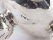 A Russian silver cream jug in the Rococo style, most likely 19th century, stamped "84" with additional export mark to base, 7.5cm high, 8cm wide, 70grams - 2