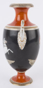 SAMUEL ALCOCK & Co. "Achilles" porcelain vase, Burslem, England, mid 19th century, no visible factory marks, 25cm high - 3