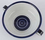 ARABIA "Valencia" Finish tableware, circa 1975, designed by Ulla Procop&eacute; (Finland, 1921-1968): casserole pot with lid. 16cm high, 22cm wide - 6