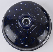 ARABIA "Valencia" Finish tableware, circa 1975, designed by Ulla Procop&eacute; (Finland, 1921-1968): casserole pot with lid. 16cm high, 22cm wide - 8