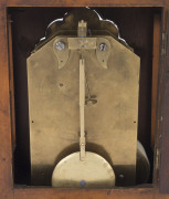 An antique English table clock, single train fusee movement in shaped walnut case, 19th century, dial marked "JOSEPH PENLINGTON, LIVERPOOL", ​29cm high, 21cm wide, 14cm deep - 2