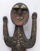 A totemic figure, carved wood and earth pigments, Papua New Guinea, ​121cm high - 3