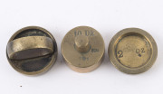 Assorted antique weights, 19th and early 20th century, (36 items), ​the heaviest 8oz. - 2