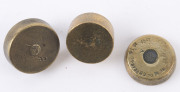 Assorted antique weights, 19th and early 20th century, (36 items), ​the heaviest 8oz. - 3