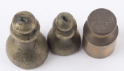 Assorted antique weights, 19th and early 20th century, (36 items), ​the heaviest 8oz. - 14