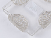 LALIQUE French Art Deco frosted glass jewellery box, circa 1935, 12.5cm wide - 3