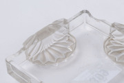 LALIQUE French Art Deco frosted glass jewellery box, circa 1935, 12.5cm wide - 5
