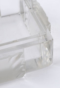 LALIQUE French Art Deco frosted glass jewellery box, circa 1935, 12.5cm wide - 6