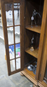 An antique French walnut bookcase, 19th century, ​140cm high, 150cm wide, 40cm deep - 8