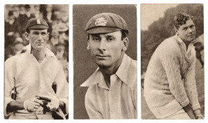 R. & J. HILL LTD: 1923 "Famous Cricketers" complete set [40], G/EF. Cat.£200.