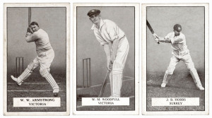 GALLAHER LTD. 1926 "Famous Cricketers" complete set [100], F/EF. Cat.£300.