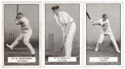 GALLAHER LTD. 1926 "Famous Cricketers" complete set [100], F/EF. Cat.£300.