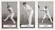GALLAHER LTD. 1926 "Famous Cricketers" complete set [100], F/EF. Cat.&pound;300.