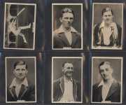 J MILHOFF & CO.: 1928 "Famous Test Cricketers" (Medium size: 76x51mm), complete set [27], EF. Cat.&pound;175.