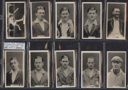 J MILHOFF & CO.: 1928 "Famous Test Cricketers" (Standard size: 68x35mm), complete set [27], EF. Cat.&pound;175.