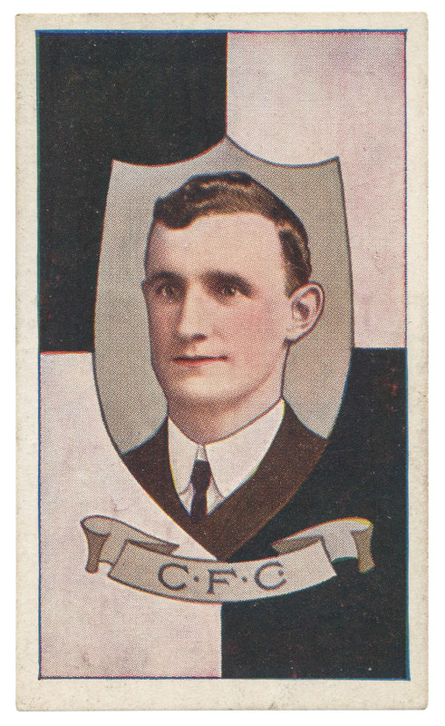 1914 SNIDERS & ABRAHAMS - VICTORIAN LEAGUE: 'Shield' design [44/60] including Jock McHale; some mild aging, generally G/VG.