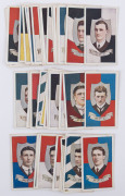 1914 SNIDERS & ABRAHAMS - VICTORIAN LEAGUE: 'Shield' design [44/60] including Jock McHale; some mild aging, generally G/VG. - 2