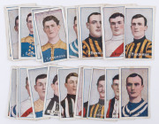 1909 SNIDERS & ABRAHAMS - VICTORIAN LEAGUE: 'Half-Length Portrait' design [28/60] including Jock McHale; some with light aging, generally G/VG. - 2