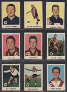1965 SCANLENS "Footballers" complete set [36] including Ted Whitten, Des Tuddenham, Kevin Murray, "Polly" Farmer, Bob Skilton & Darrel Baldock; mostly G/VG. Rare set. (36) - 4