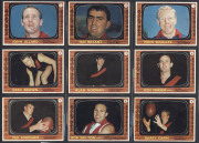 1967 SCANLENS "Footballers" complete set [72] including Bob Skilton, John Newman, Ted Whitten, Ron Barassi, Darrel Baldock & "Polly Farmer"; generally G/VG. (72) - 2