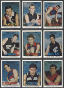 1968 SCANLENS "Footballers" Series B (featuring a team logo puzzle on reverse), complete set [40]; generally G/VG. (40) - 3