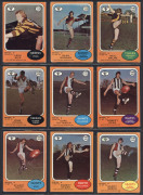 1973 SCANLENS "Footballers", Series B, complete set [72], including Leigh Matthews, Bruce Doull & Kevin Bartlett. Condition fair to VG. (72) - 3