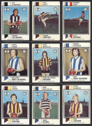 1974 SCANLENS "Footballers", complete set [132], plus check lists [12], mostly G/VG. (144) - 3