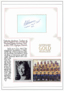 AUSTRALIAN FEMALE HOCKEY GOLD MEDALLISTS: signatures mostly on piece or on philatelic covers/fragments, comprising Deborah Bowman (captain, 1988 Seoul), Tracey Lee Belbin (1988 Seoul), Alyson Annan (captain,1996 Atlanta), Michelle Andrews (1996 Atlanta),