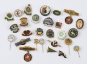 BOWLS - PAPUA NEW GUINEA: late 1970s-mid 1980s Bay of Papua and associated club enamelled badges, variety of club represented including Air Niugini Bowling Club, Igam Bowling Club, Kokopo Sports Club, Lae Bowls Club (incl.25th Anniversary Badge), PNG Defe