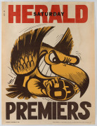 HAWTHORN: 1983 original Weg Premiership posters, (2); both with slight water damage. - 2
