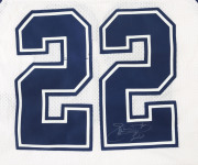 NFL - EMMITT SMITH: signed Number #22 Dallas Cowboys large size jersey, with "All Stars" CofA.