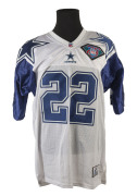 NFL - EMMITT SMITH: signed Number #22 Dallas Cowboys large size jersey, with "All Stars" CofA. - 3