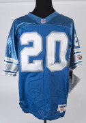 NFL - BARRY SANDERS: signed Number #20 Detroit Lions size 48 jersey, with "All Stars" CofA. - 2