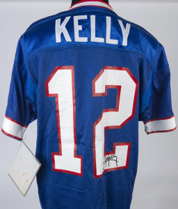 NFL - JIM KELLY: signed Number #12 Buffalo Bills size 48 jersey, with "All Stars" CofA.