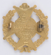 HARCOURT CRICKET CLUB: Attractive 9ct gold badge (5.1gms) engraved verso "B.D.C.A. Presented to H. EDEN : Highest Individual Score 1908-9". "B.D.C.A." refers to the Ballarat District Cricket Association. Harcourt Cricket Club was established in 1874. - 2