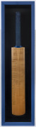 PRIME MINISTERS XI v NEW ZEALAND (2001): full-sized cricket back signed by both competing teams including Australians Michael Clarke, Brad Haddin, Greg Blewitt & Shane Watson and New Zealanders Stephen Fleming (Capt.), Chris Cairns & Daniel Vettori, plus