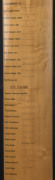 PRIME MINISTERS XI v NEW ZEALAND (2001): full-sized cricket back signed by both competing teams including Australians Michael Clarke, Brad Haddin, Greg Blewitt & Shane Watson and New Zealanders Stephen Fleming (Capt.), Chris Cairns & Daniel Vettori, plus - 2