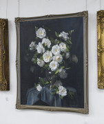 ERNEST BUCKMASTER (1897-1968), White Camellias, oil on canvas, signed lower right "E. Buckmaster", ​88 x 68cm - 2