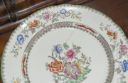 SPODE English porcelain dinner set for six comprising 6 dinner plates, 6 entree plates, 6 soup coups and 6 saucers, plus 8 spare pieces, (32 pieces total) - 7