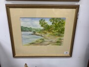 SHAN MILLER (Australian), Colours Of The Beach Corinella, watercolour, signed lower right "Shan Miller, '86" 23 x 34cm - 2