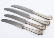 A set of eight sterling silver handled dinner knives and entree knives, early to mid 20th century, (16 pieces). - 5